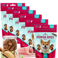 PETEFCO | POWER BITES | 80% Fish | 6x100g | recompensa pentru caini