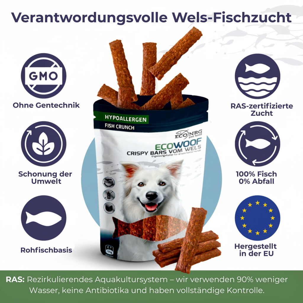 Crispy Bars au poisson-chat | 3x125g | friandise pour chiens