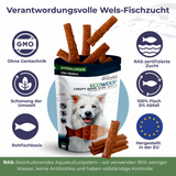 Crispy Bars with Catfish | 3x125g | dog reward
