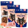 PETEFCO | VITAL BITES | 80% Fish | 3x100g | recompensa pentru caini