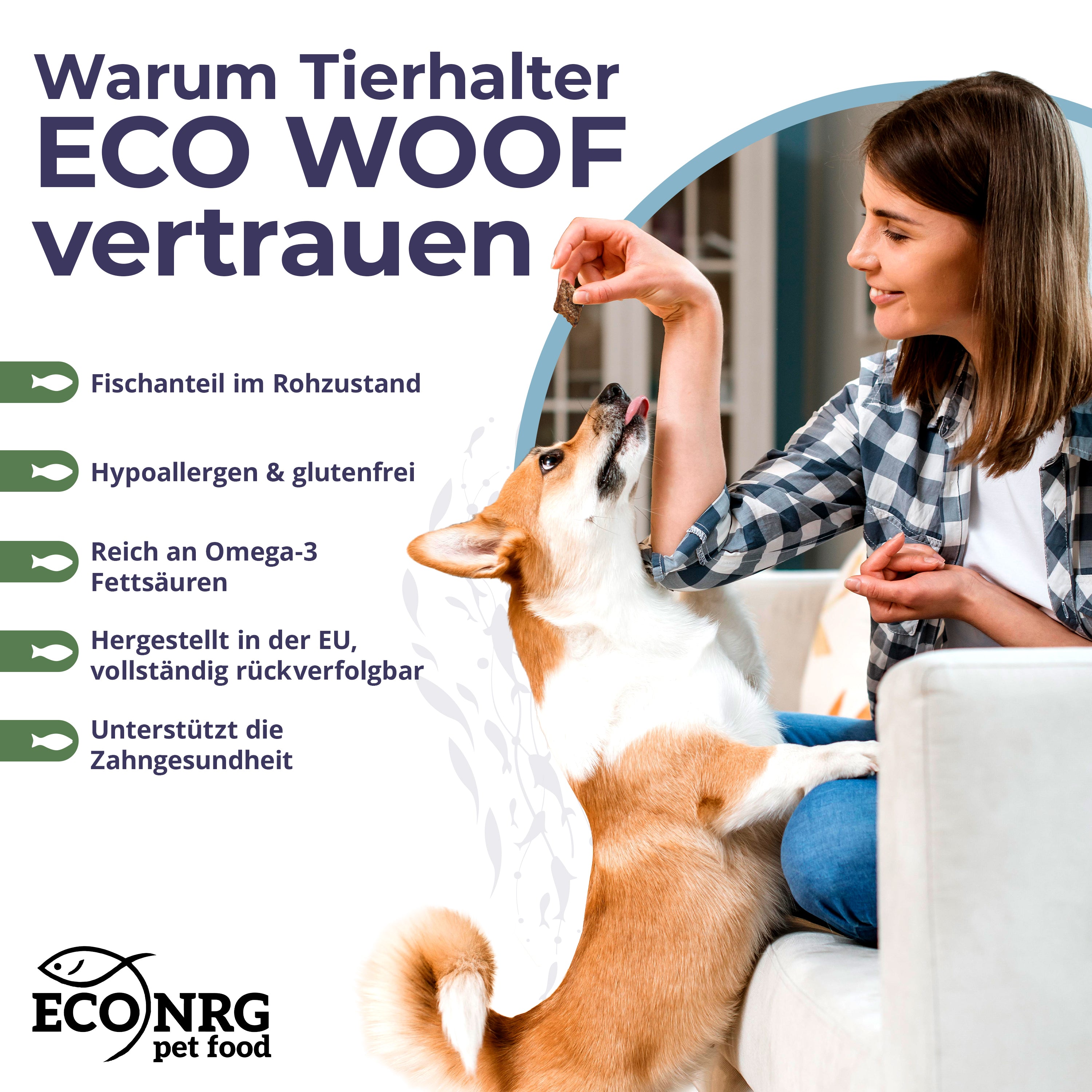 Chips aus Wels – TRIO | Pur, Kürbis & Bierhefe | 6x125g | Belohnung für Hunde